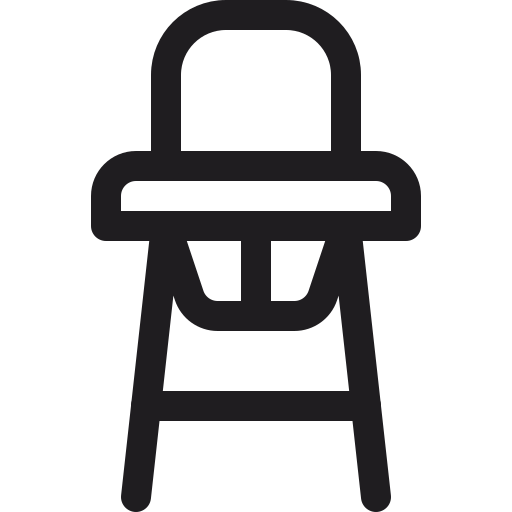 Foldable Convertible High Chair